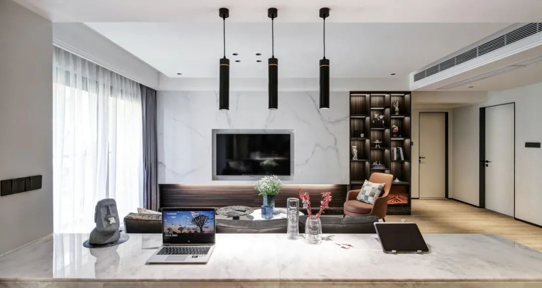 有颜值、能藏能收:这个115m2极简现代之家,是我的梦中情房!