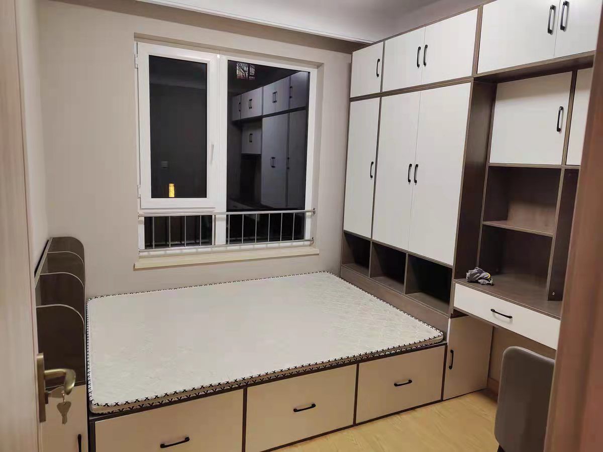 榻榻米卧室设计节省空间,卧室床和柜子设计避坑应注意这些