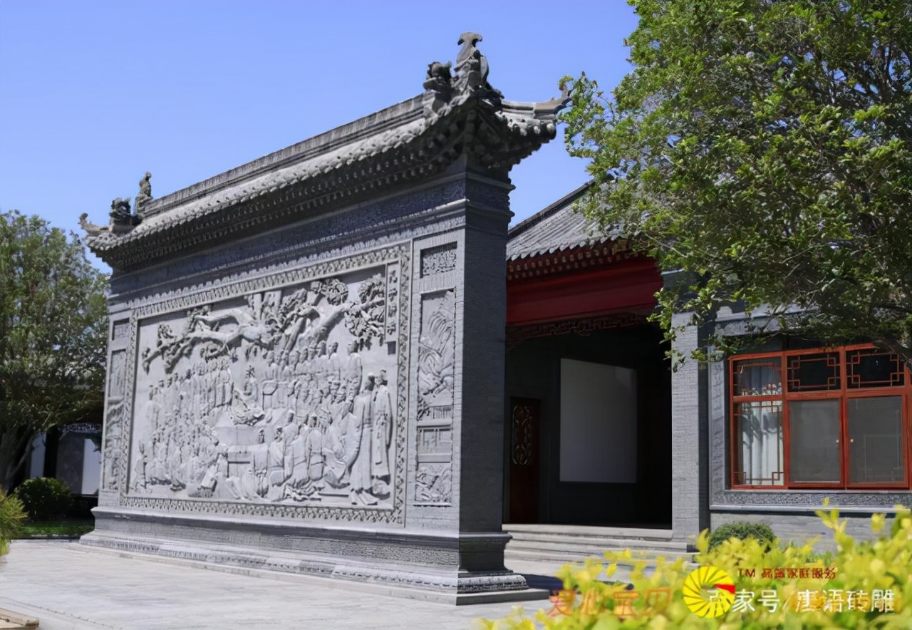 中式庭院入口为什么都有一面影壁墙