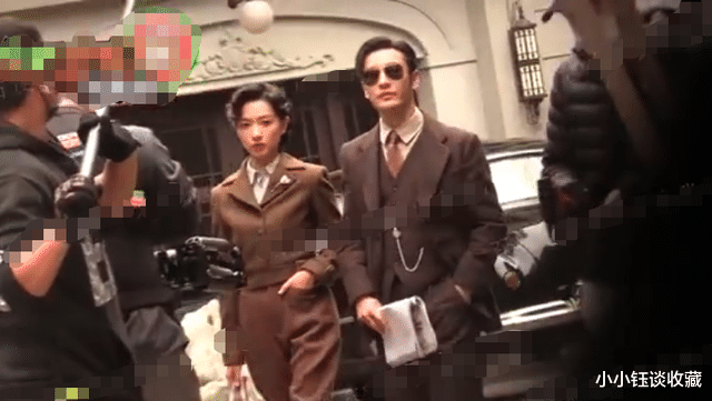 央视|《潜伏者》路透气场全开！黄晓明西装革履，万茜民国风满满