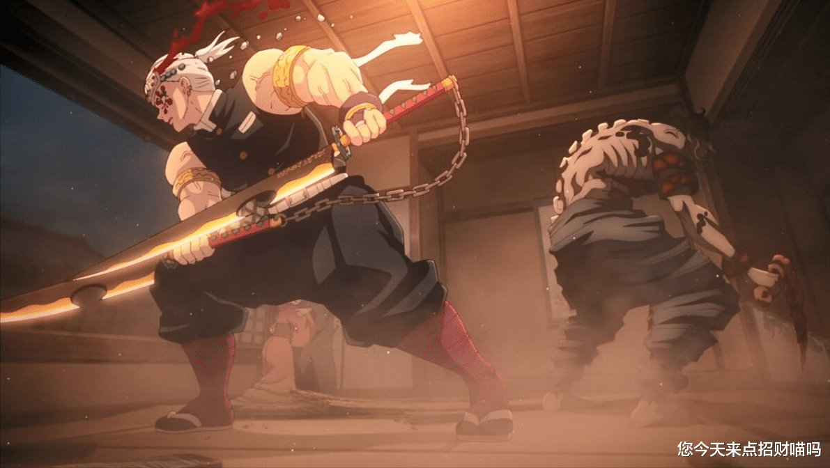 鬼灭之刃|鬼灭之刃游郭篇:看妓夫太郎的战斗,好家伙,无惨手下是蜀山传人