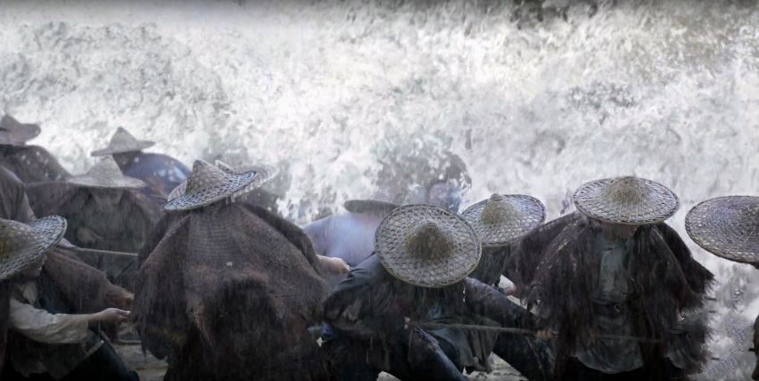 黄河|湖南卫视又出大手笔，投2亿合龙，硬挖出一条黄河，吓坏群众演员