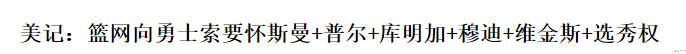 不换了!篮网官宣报价,勇士同意马上交易杜兰特,球迷:太亏了