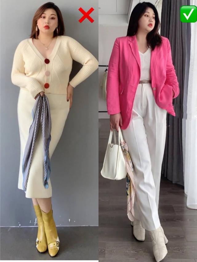 腿粗的女孩子，要想穿出修长感，记得选择适合自己的穿衣法则