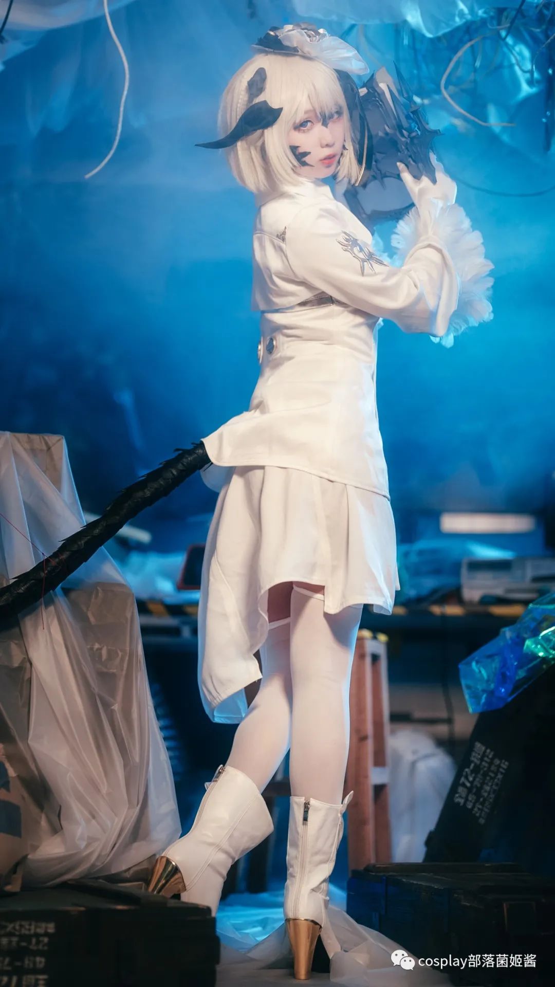 |cos：寄叶五三式治愈套学者黑龙cos正片@无风霖鹿