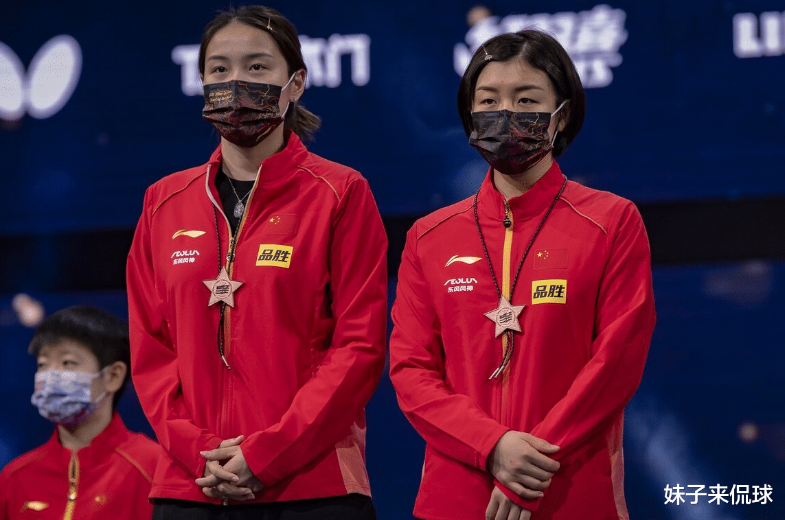 陈梦|国乒女队有多卷！陈梦也没有速胜，两组都打满7局，刘国梁满意了