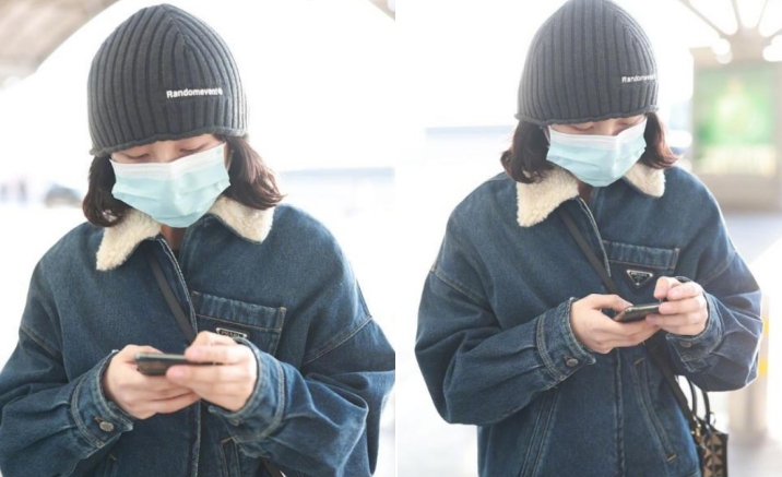 张子枫|张子枫恋情风波后首露面！背俩万元包太阔气，被助理紧搂一言不发