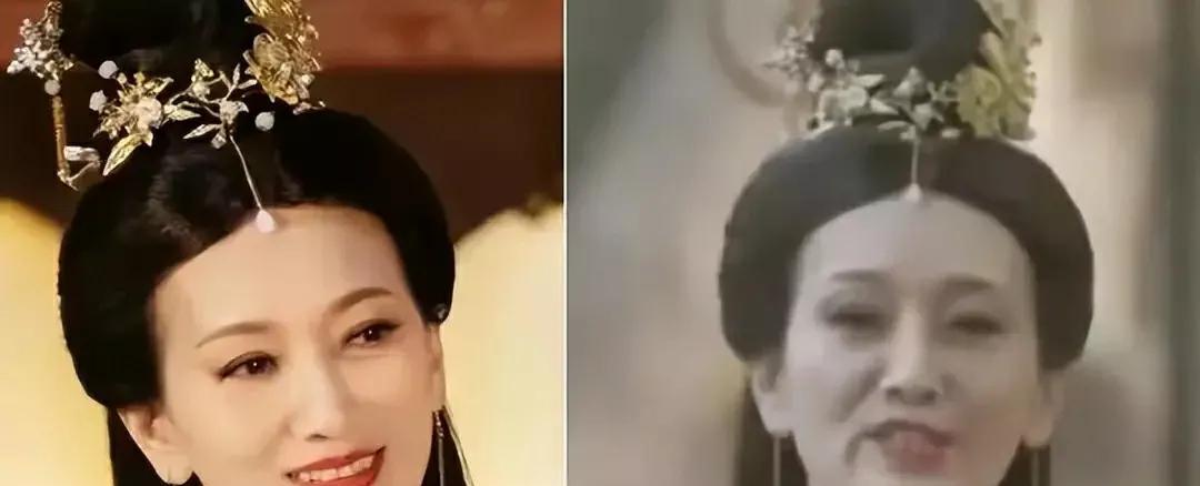 董卿|不老女神人设崩塌,台上女神台下像买菜大妈不敢认,面部不忍直视