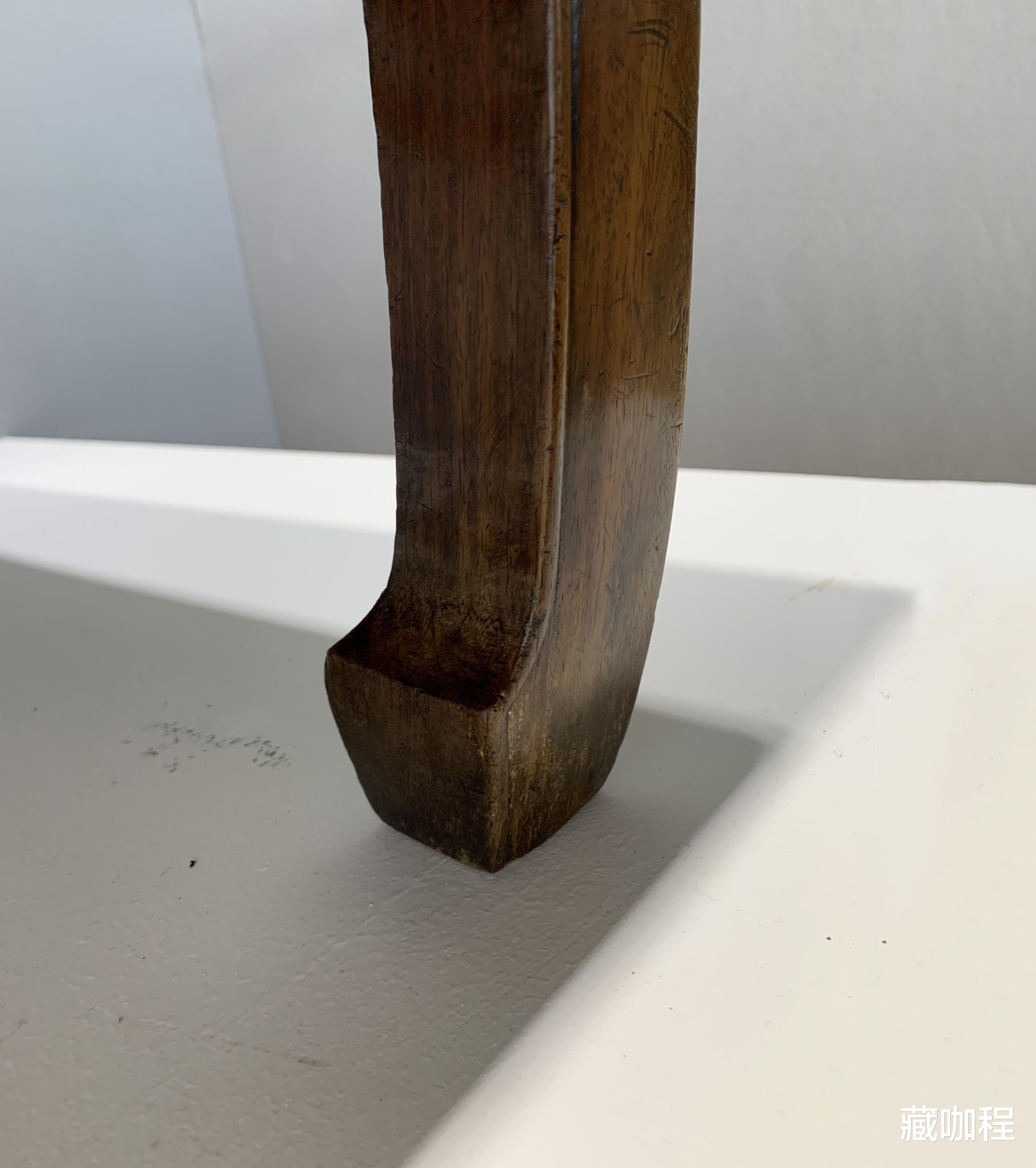 黄花梨|座面七十厘米见方,黄花梨弯腿马蹄大禅凳