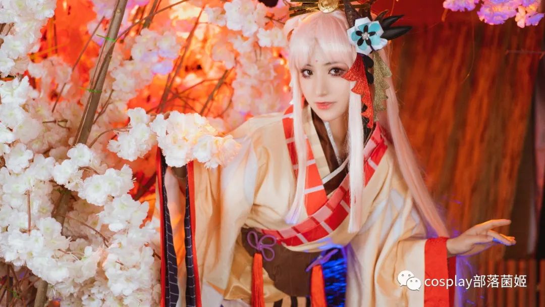 阴阳师|cos：阴阳师辉夜姬鹤栖竹云cos正片@冥戏