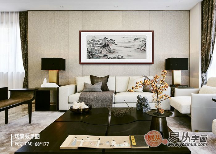 这4款中国风墙面装饰挂画,你喜欢哪一款