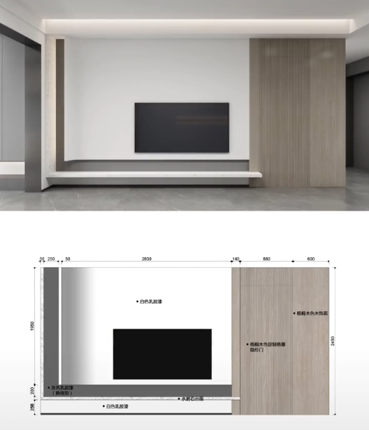 电视背景墙有门，如何更好的设计？建议收藏！