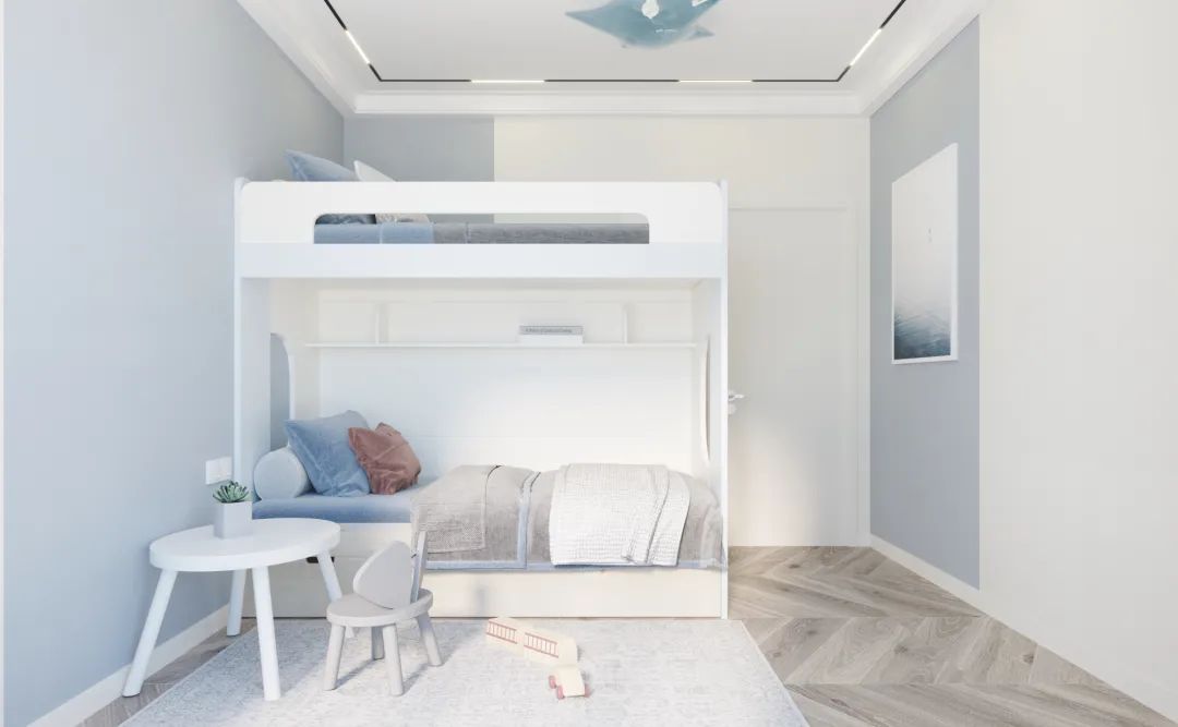 一踏进门就舍不得走!超赞的儿童房设计效果图美哭了!!