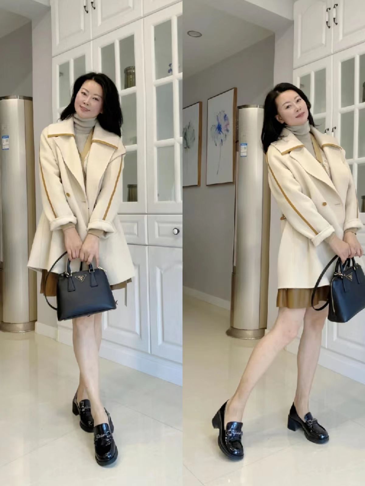 运动减肥 50+素人婆婆无惧岁月，穿衣打扮妆容发型一样不落，优雅到骨子里