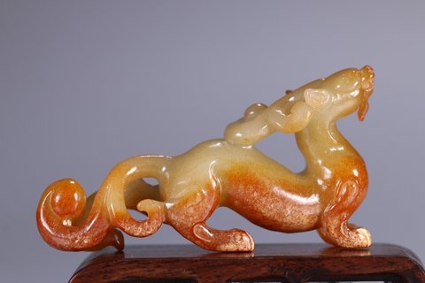 |中华龙,行天下,民藏和田玉上古重器精品糸列之——玉龙