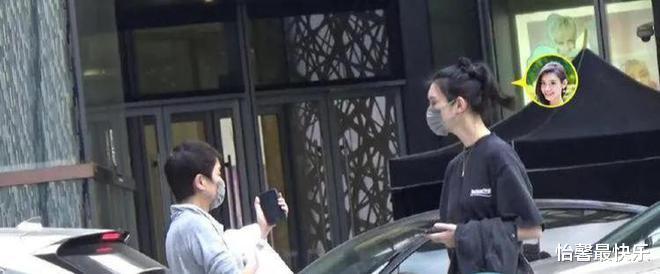 奚梦瑶|奚梦瑶与婆婆梁安琪关系曝光，奚梦瑶高出一个头，俯身听婆婆吩咐