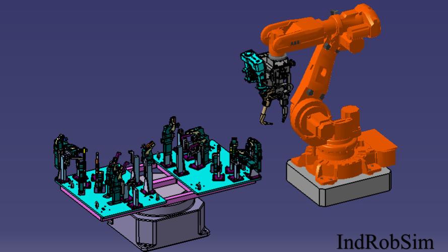机器人|DELMIA软件：机器人工作站中旋转台外围设备的运动仿真操作方法