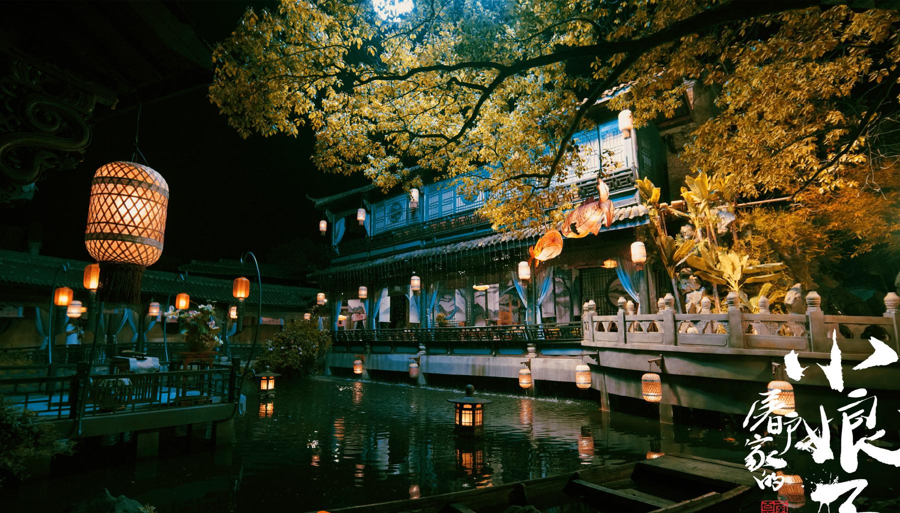 张含韵|《屠户家的小娘子》剧照绝了！张含韵、佟梦实的对视，太甜了