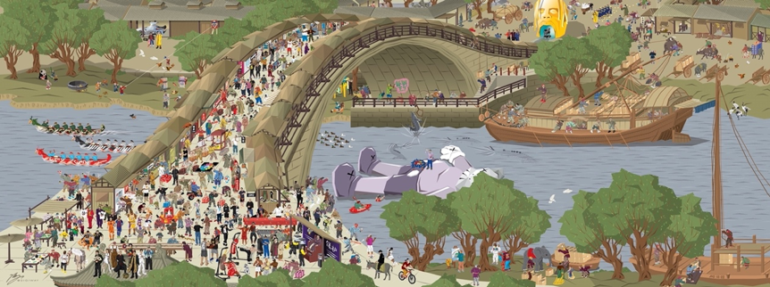 潮代|GAI周延领衔种梦D.M.G家族受国际知名艺术家DIGIWAY之邀登上《潮代》