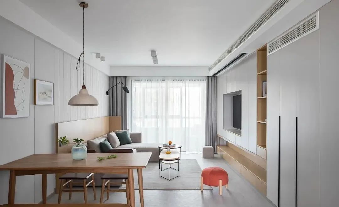 90后夫妻刚完工的108㎡婚房装修，邻居直夸有眼光！