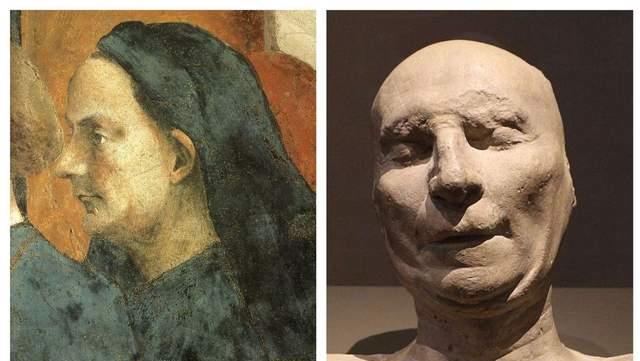 摩羯座|17位著名历史人物的死亡面具，在他们死后不久制作的