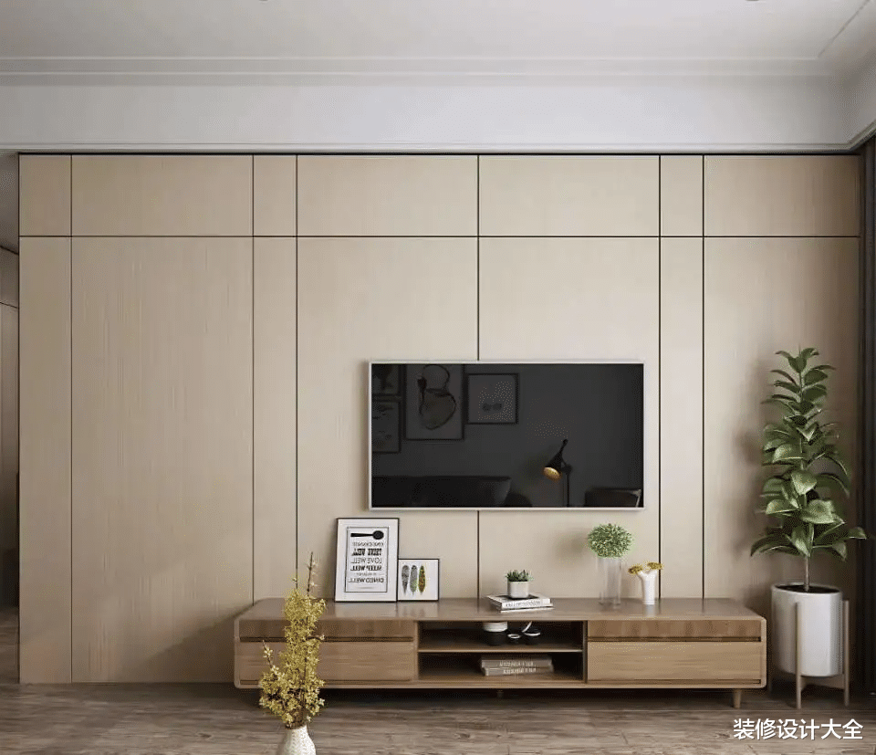 2022年背景墙用护墙板,一秒就变高级!