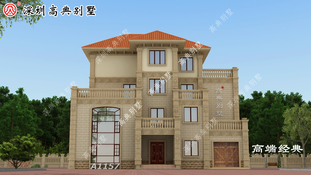 武汉|一向清贫的邻居,居然建起了别墅,别说简欧还是挺好看的