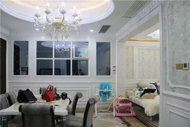 176平欧式风三居室,看起来格外亮眼