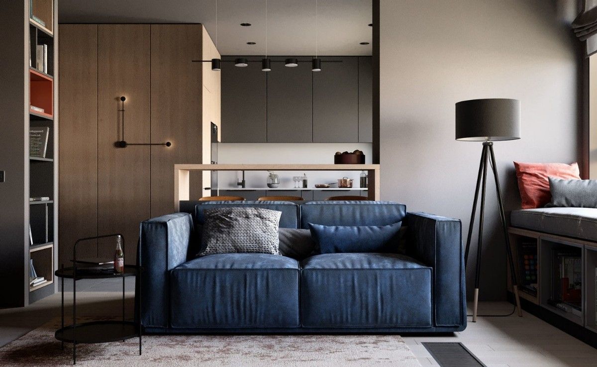 别小看40㎡小屋,看了才知什么叫高级,太时尚了,羡慕