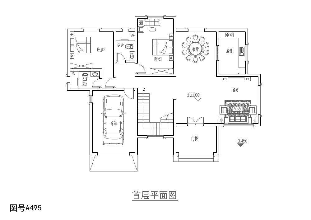 两层别墅怎么建的漂亮又独特？这款给您答案，简直鹤立鸡群