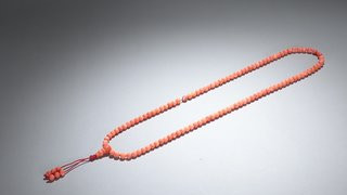 |回流-珊瑚圆珠项链