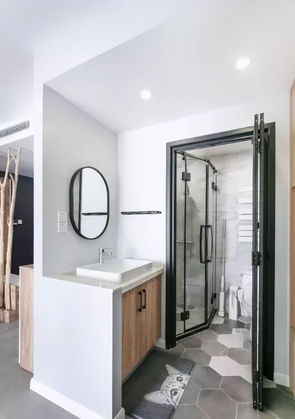 等我换房,卫生间再也不装洗手台了,学别人这样设计,太聪明了