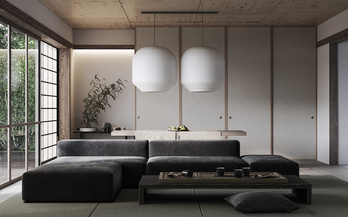 工艺与创意相得益彰的日式家居风格
