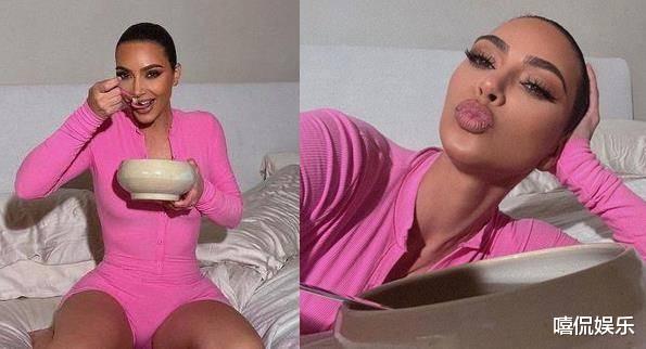 金·卡戴珊|卡戴珊离婚后首晒照，穿粉色紧身衣秀身材，前夫后悔离婚发文挽回