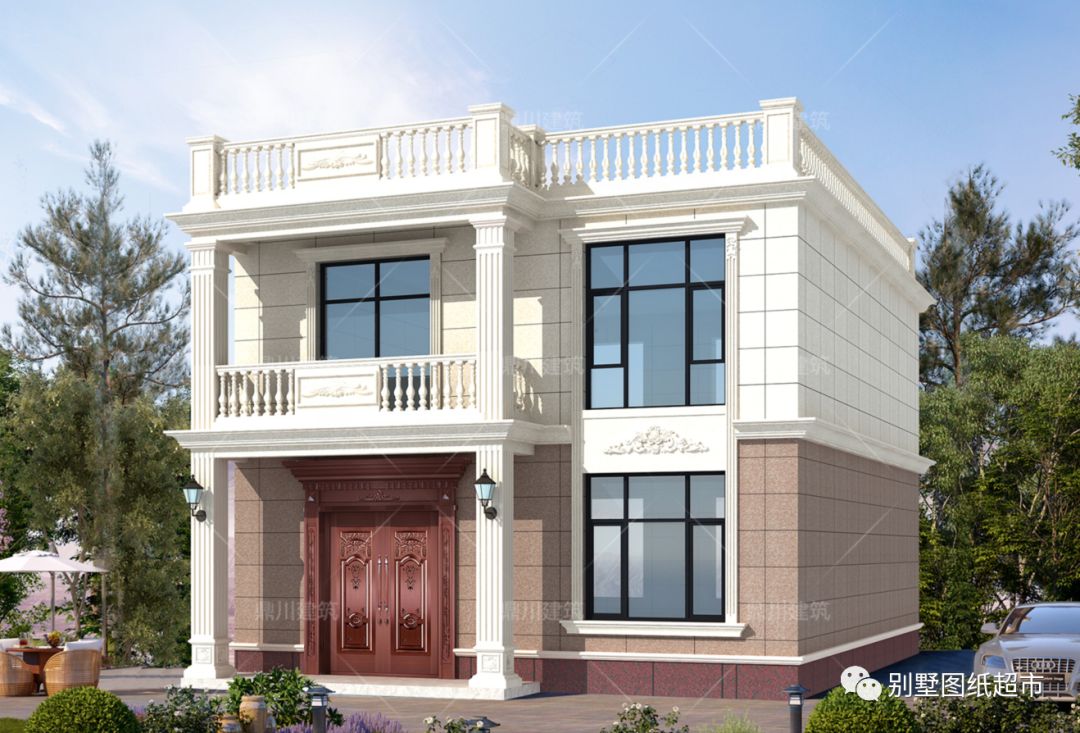 5套别墅设计，有颜有档次，耐看又实用，选个好户型建栋好房子