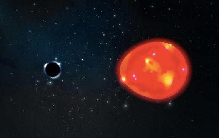 1500光年，质量是太阳的三倍，这个黑洞叫独角兽