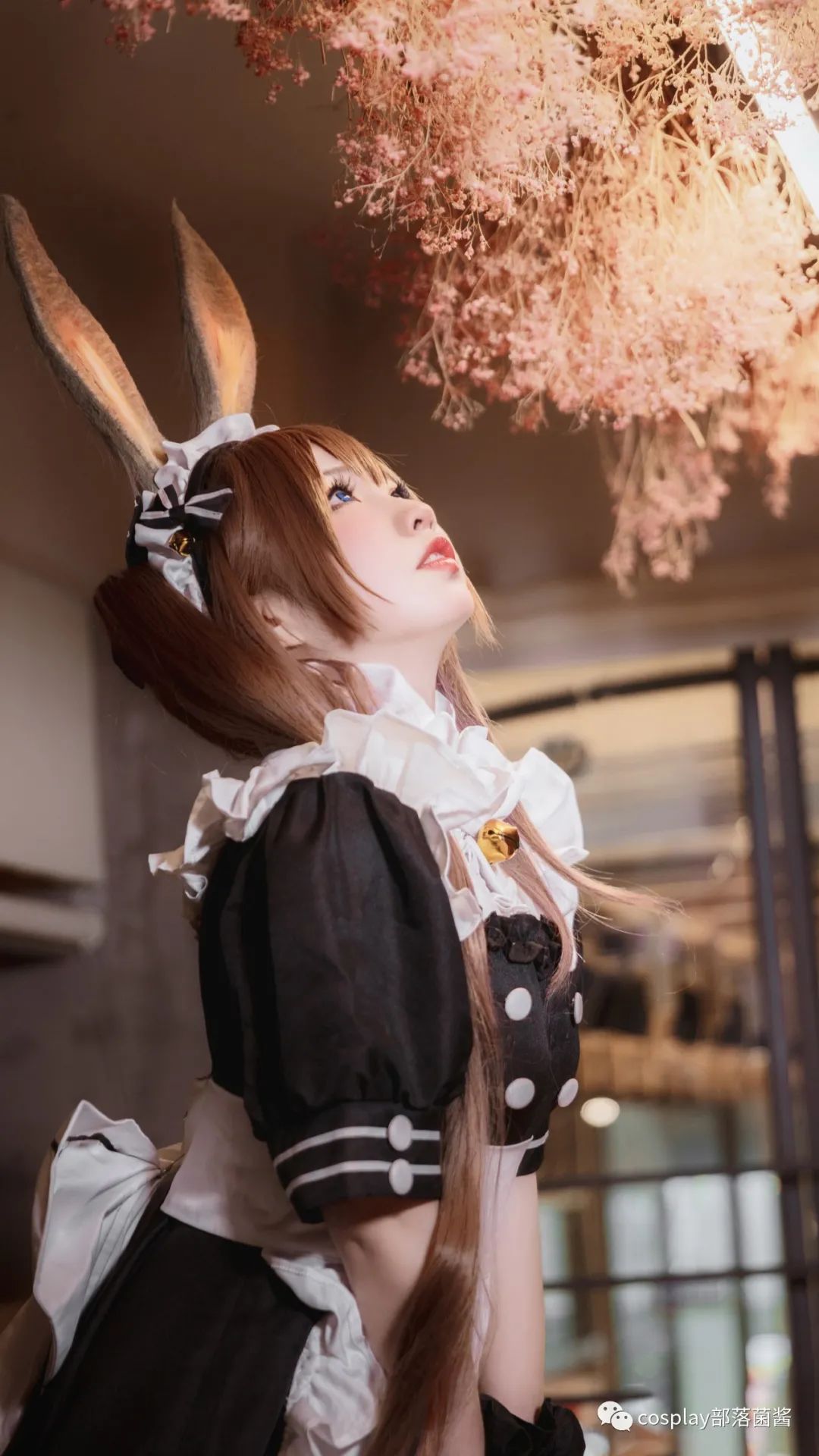 明日方舟|cos：明日方舟女仆阿米娅cos正片@猫田圣奈奈