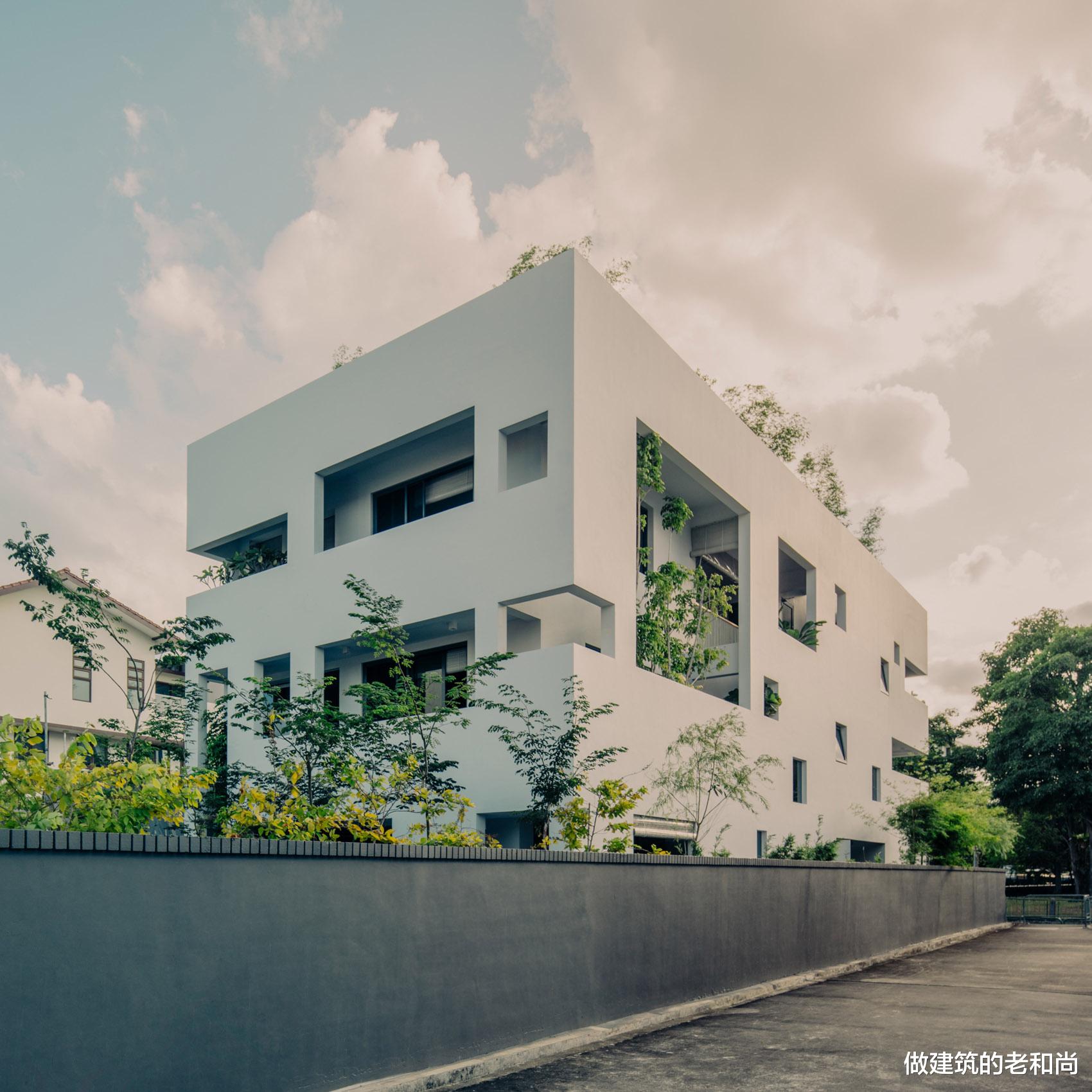 客厅|双层表皮下的住宅：将大自然带入室内空间，尽享大自然的气息