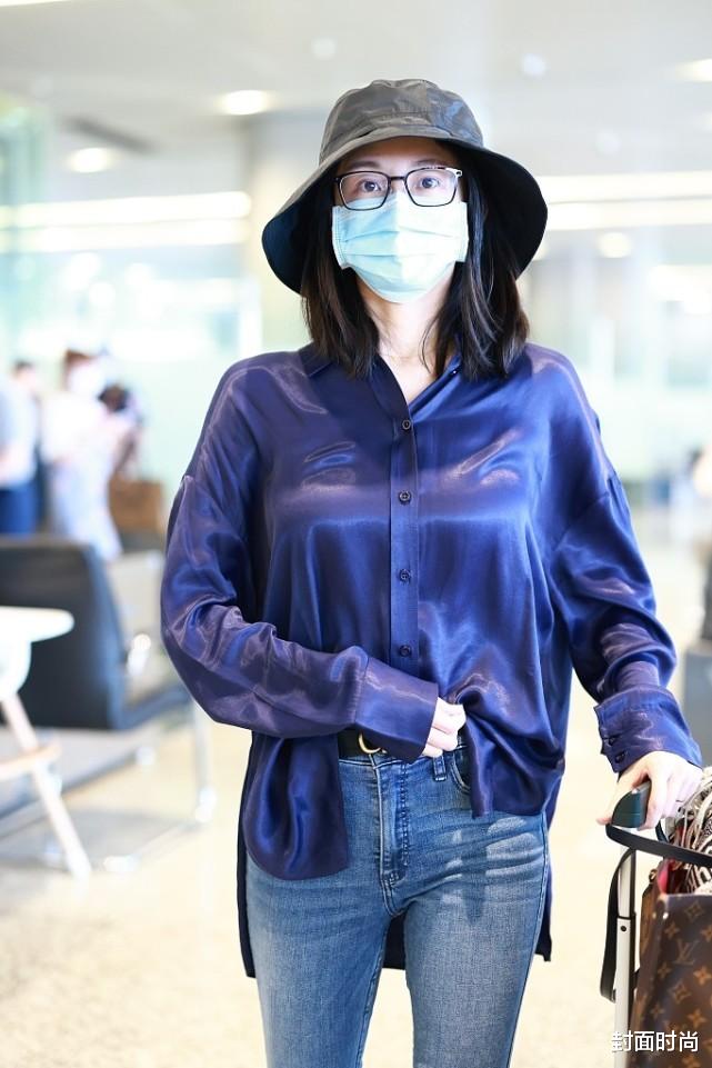 穿衣搭配|当妈的人这么穿衬衫才高级,苗苗真是有眼光,难怪郑恺这么宠爱