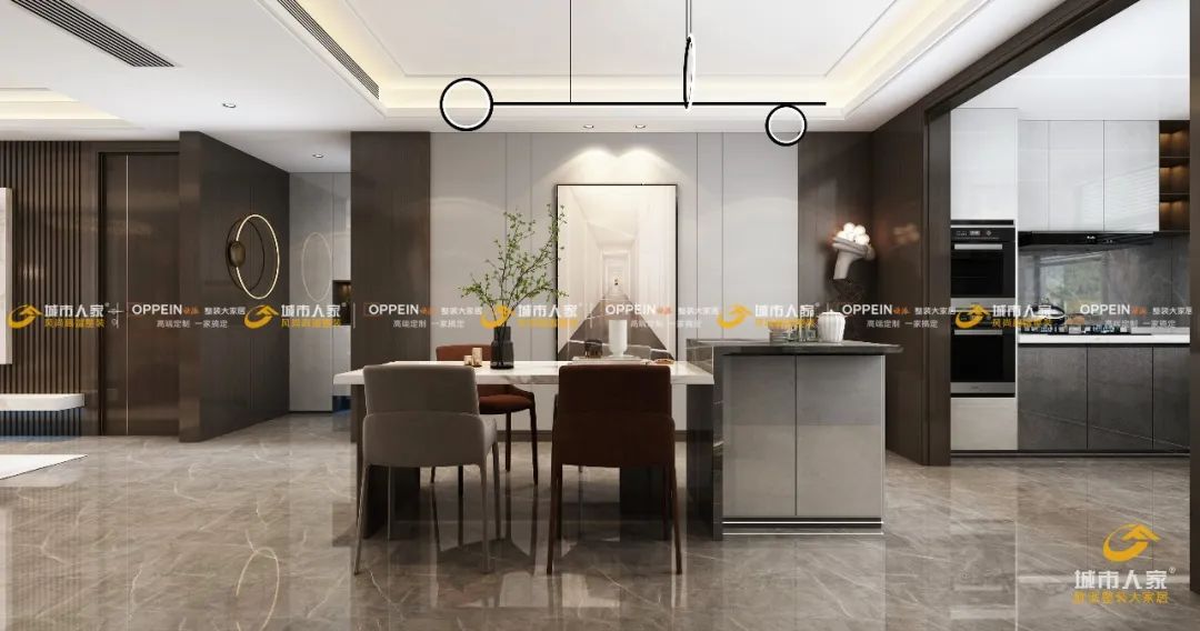 现代轻奢风 构造秩序的美学 演绎空间的魔法