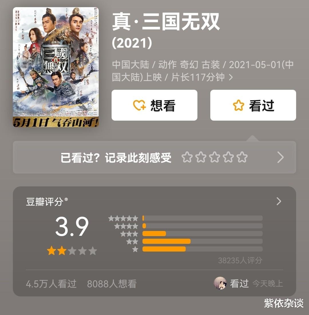 宋佳|2021年十大巨亏影片，宋佳2部，周迅，张涵予，巩俐和郑晓龙上榜