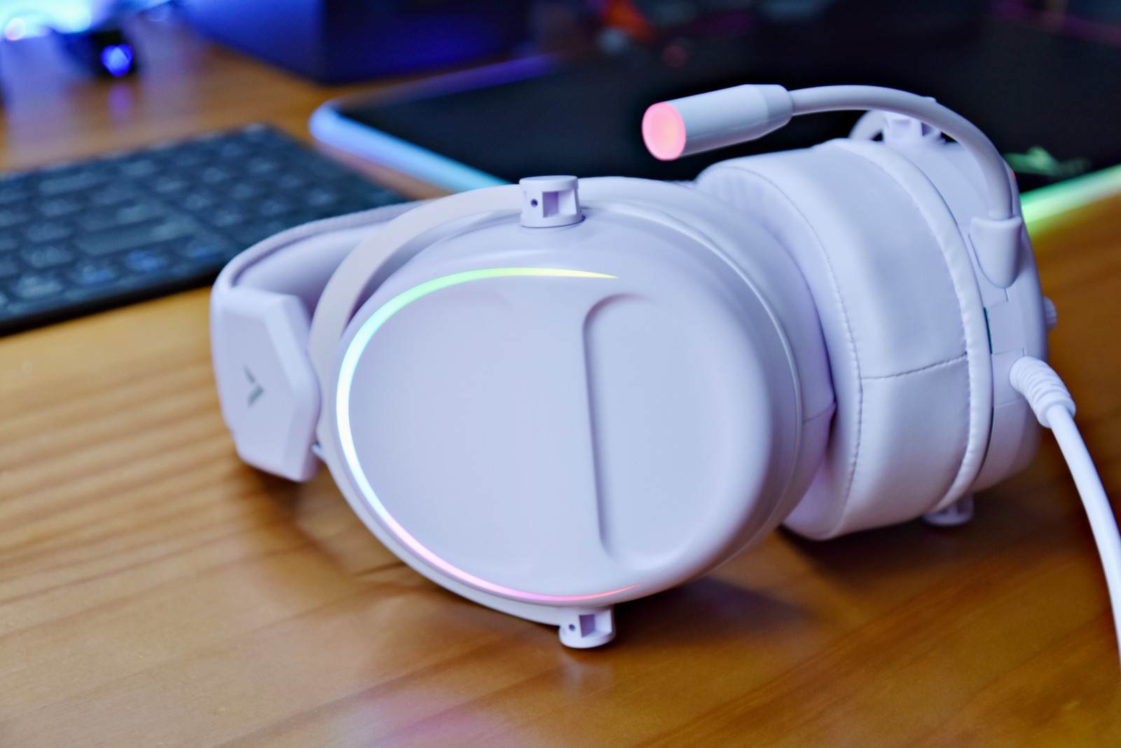 技嘉|沉浸式游戏体验，雷柏VH650电竞游戏耳机