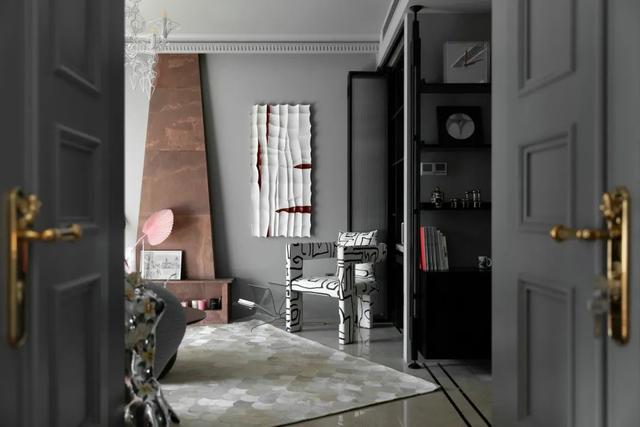 120㎡现代极简,低调灰色的空间,文艺时尚的软饰,设计很高级