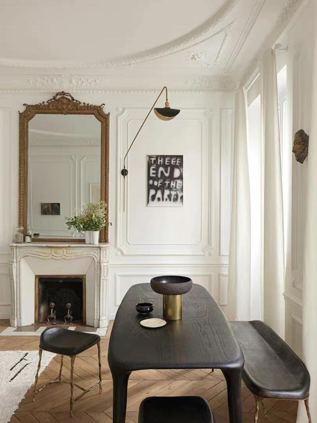 巴黎年轻夫妇的家,极简主义+优雅法式,精致高级充满了迷人魅力