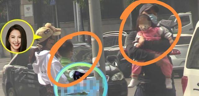 谭维维|谭维维疑似当妈妈，和陈亦飞各带一娃，看年龄得有三岁左右
