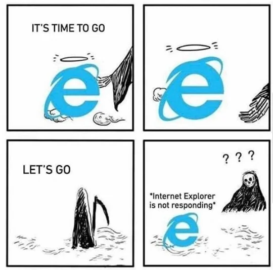 乐视云|“IE，X都不用！”，被嫌弃一生的IE要正式退役了。