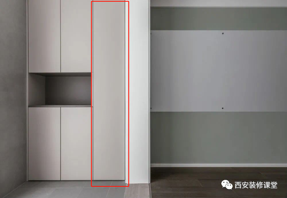 只包管道就浪费了,做成收纳就有价值了