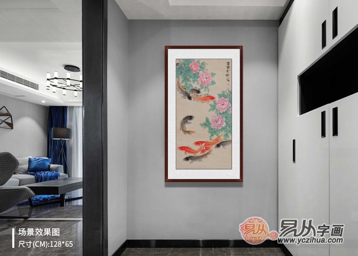 进门玄关挂什么画好?这样选,能让家的格局提升不少档次