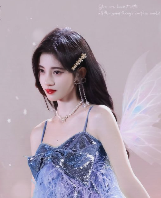 鞠婧祎|鞠婧祎,穿着礼服的女偶像, 真的很漂亮