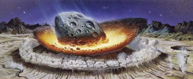重大发现!英国科学家发现疑似6500万年前的小行星碎片